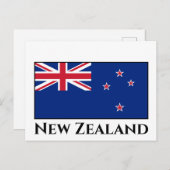 Nieuw-Zeelandse vlag Briefkaart (Voorkant / Achterkant)