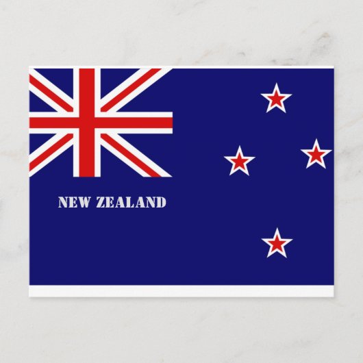 Nieuw-Zeelandse vlag Briefkaart (Voorkant)