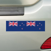 Nieuw-Zeelandse vlag Bumpersticker (Op auto)