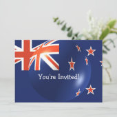 Nieuw-Zeelandse vlag elke voorval Kaart (Staand voorkant)