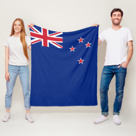 Nieuw-Zeelandse vlag Fleece Deken