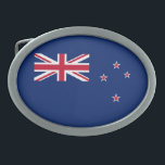 Nieuw-Zeelandse vlag Gesp<br><div class="desc">Patriottische vlag van Nieuw-Zeeland.</div>