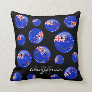 Nieuw-Zeelandse vlag glimlachen Kussen