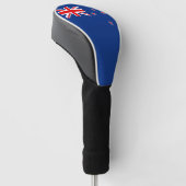 Nieuw-Zeelandse vlag Golfheadcover (Schuin)