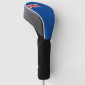 Nieuw-Zeelandse vlag Golfheadcover (Schuin)
