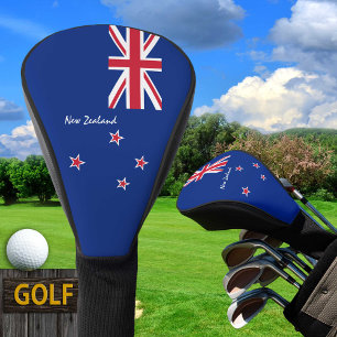 Nieuw-Zeelandse vlag, golfKiwi/Golf Clubs Hoesjes Golfheadcover