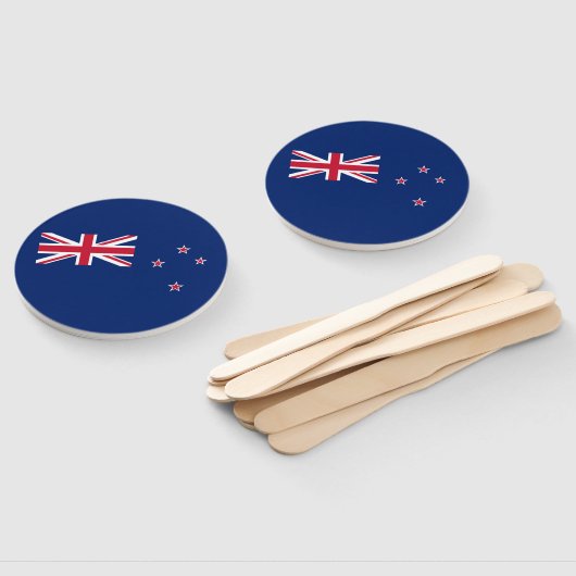 Nieuw-Zeelandse vlag Handwaaier (Niet-gemonteerd)