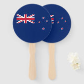 Nieuw-Zeelandse vlag Handwaaier (Voorkant en achterkant)