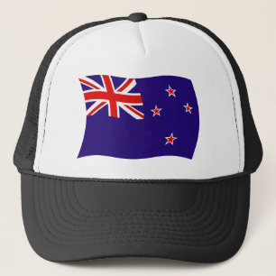 Nieuw-Zeelandse Vlag Hoed Trucker Pet