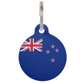 Nieuw-Zeelandse vlag Huisdierpenning