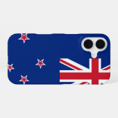 Nieuw-Zeelandse vlag iPhone 16 Hoesje (Achterkant horizontaal)