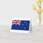 Nieuw-Zeelandse vlag Kaart (Gele Bloem)