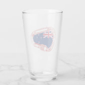 Nieuw-Zeelandse vlag klimmer Carabiner Glas (Achterkant)