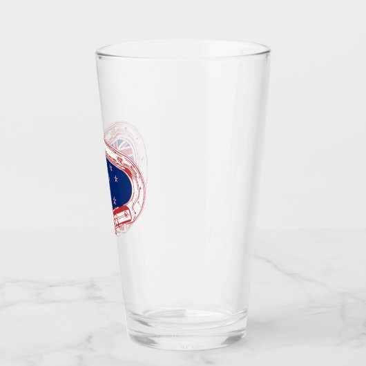 Nieuw-Zeelandse vlag klimmer Carabiner Glas (Links)