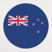 Nieuw-Zeelandse vlag Labels (Design 1)