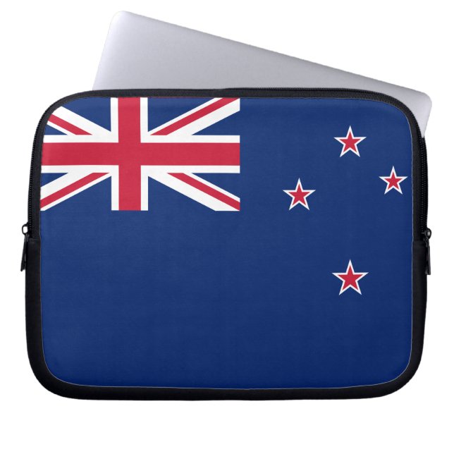 Nieuw-Zeelandse vlag laptophoes Laptop Sleeve (Voorkant)