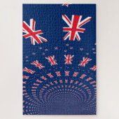 Nieuw-Zeelandse vlag Legpuzzel (Verticaal)