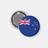 Nieuw-Zeelandse vlag Magneet (Voorkant / Achterkant)