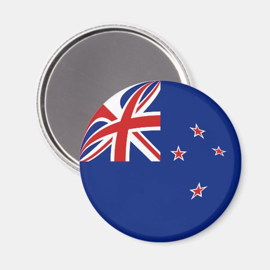 Nieuw-Zeelandse Vlag Magneet (Voorkant / Achterkant)