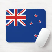 Nieuw-Zeelandse vlag Mousepad Muismat (Met muis)