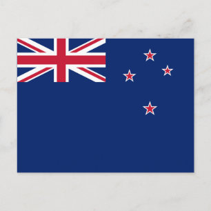 Nieuw-Zeelandse vlag (NZ) Briefkaart