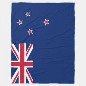 Nieuw-Zeelandse vlag (NZ) Fleece Deken (Voorkant)