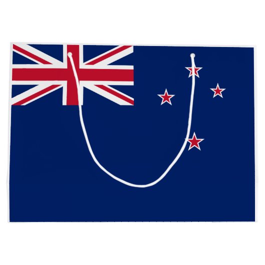 Nieuw-Zeelandse vlag (NZ) Groot Cadeauzakje (Achterkant)