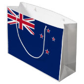 Nieuw-Zeelandse vlag (NZ) Groot Cadeauzakje (Achterkant Gekanteld)