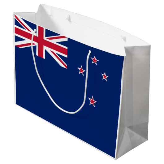 Nieuw-Zeelandse vlag (NZ) Groot Cadeauzakje (Achterkant Gekanteld)