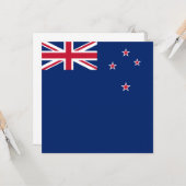 Nieuw-Zeelandse Vlag (NZ) Kaart (Voorkant / Achterkant in situ)