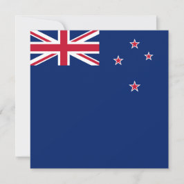 Nieuw-Zeelandse Vlag (NZ) Kaart