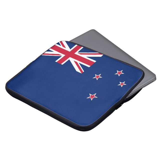 Nieuw-Zeelandse vlag (NZ) Laptop Sleeve (Voorkant top)