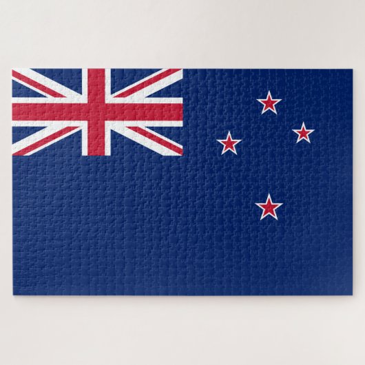 Nieuw-Zeelandse vlag (NZ) Legpuzzel (Horizontaal)
