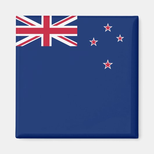 Nieuw-Zeelandse vlag (NZ) Magneet (Voorkant)