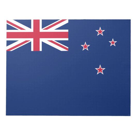 Nieuw-Zeelandse vlag (NZ) Notitieblok (Voorkant)