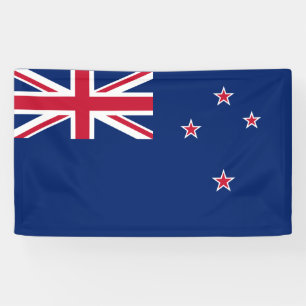 Nieuw-Zeelandse vlag (NZ) Spandoek