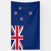 Nieuw-Zeelandse vlag (NZ) Spandoek (Verticaal)