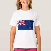 Nieuw-Zeelandse vlag (NZ) T-shirt (Voorkant)