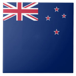 Nieuw-Zeelandse Vlag (NZ) Tegeltje