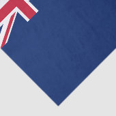 Nieuw-Zeelandse vlag (NZ) Tissuepapier (Detail)