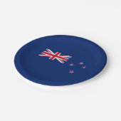 Nieuw-Zeelandse vlag Papieren Bordje (Gekanteld)