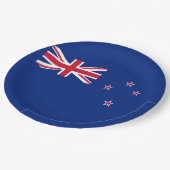Nieuw-Zeelandse vlag Papieren Bordje (Gekanteld)