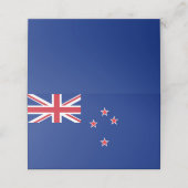 Nieuw-Zeelandse vlag Plaatskaartje (Buitenkant ongevouwen)