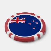 Nieuw-Zeelandse vlag Poker Chips (Enkel)