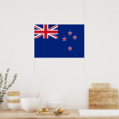 Nieuw-Zeelandse vlag Poster (Keuken)