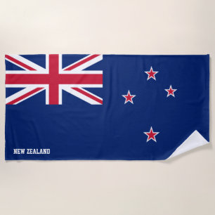 Nieuw-Zeelandse vlag Prachtige Patriottische Strandlaken