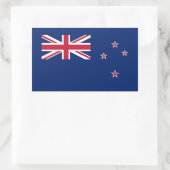 Nieuw-Zeelandse vlag Rechthoekige Sticker (Tas)