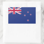 Nieuw-Zeelandse vlag Rechthoekige Sticker (Tas)