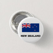 Nieuw-Zeelandse vlag Ronde Button 3,2 Cm (Voorkant /achterkant)