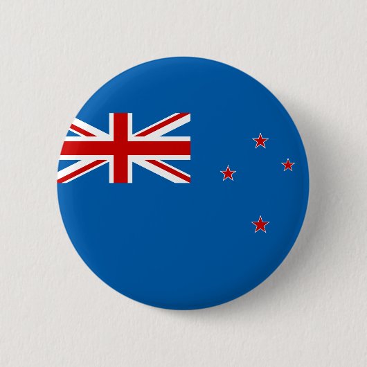 Nieuw-Zeelandse vlag Ronde Button 5,7 Cm (Voorkant)